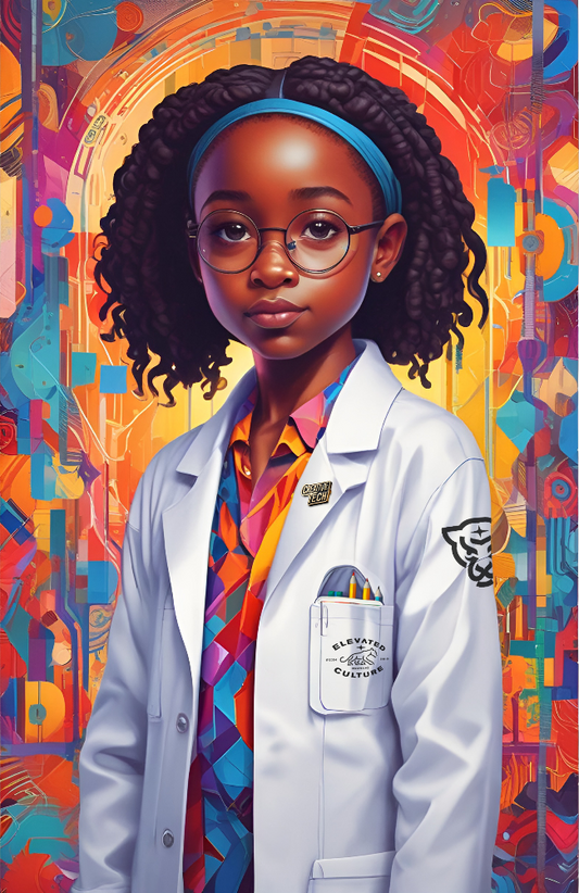 NeuroNurture: The Future Genius AR Print