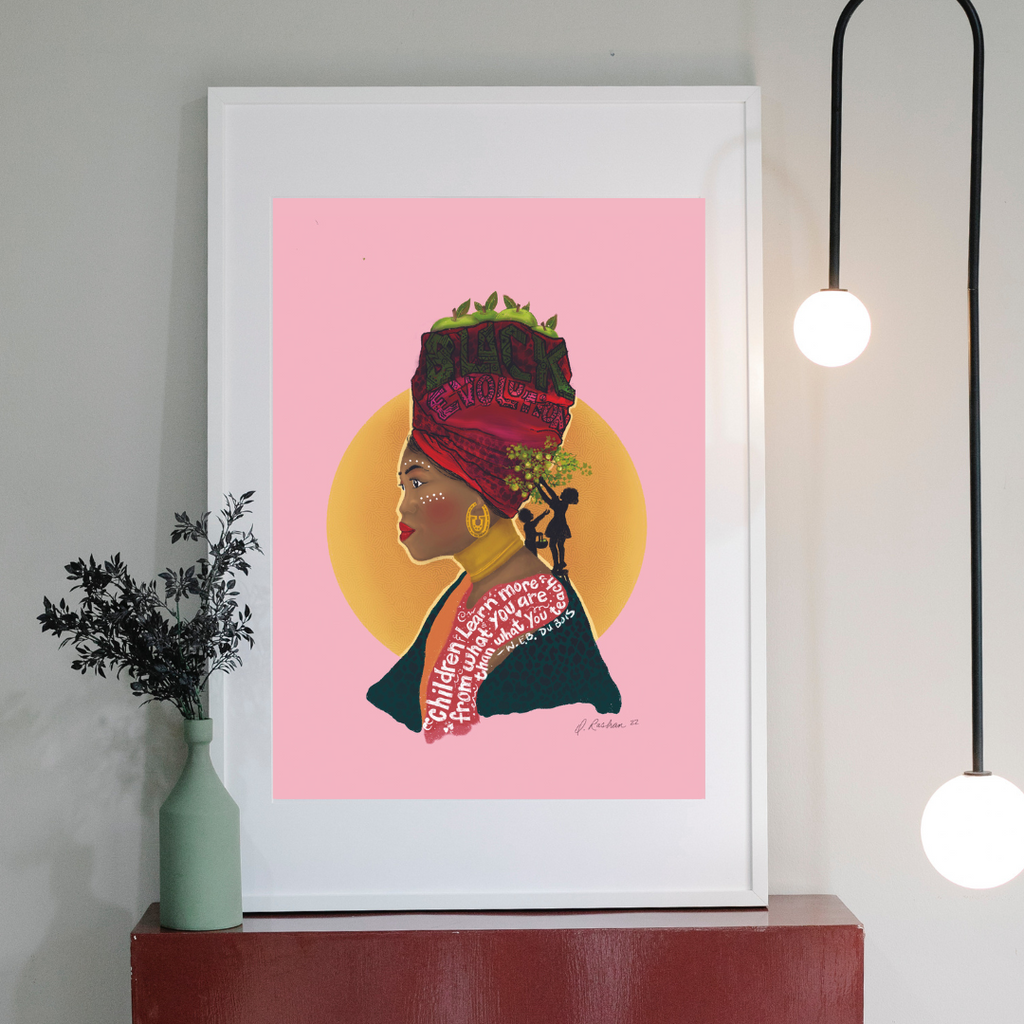 Black Evolution: Giclee Print