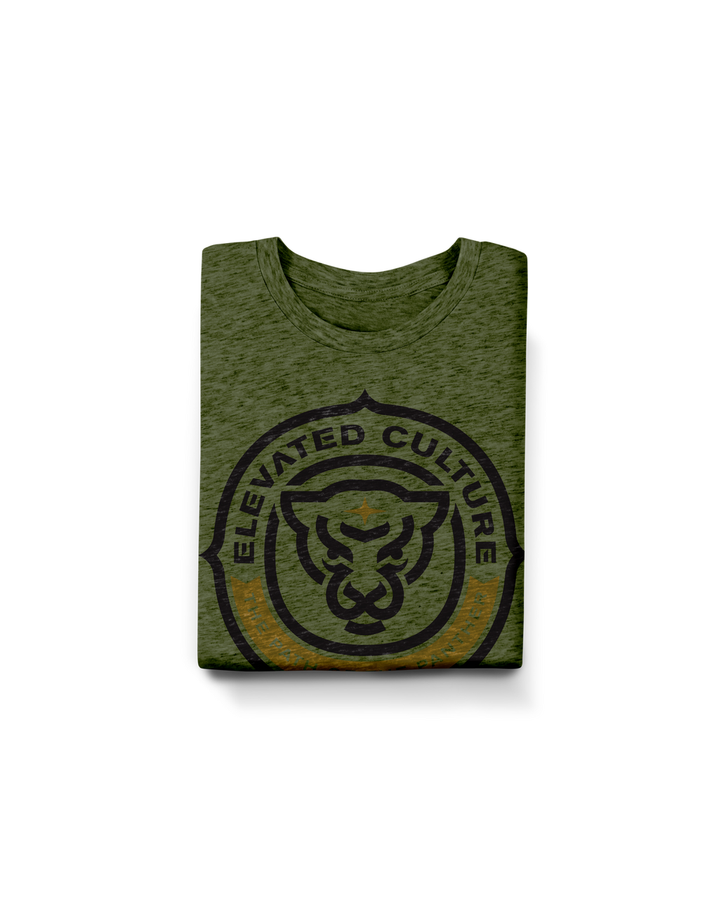 Shield Logo Olive Tee