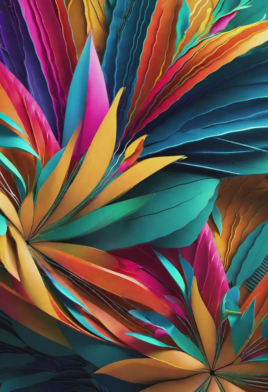 Neural Bloom IV: Flow Activation Print (AR Edition)
